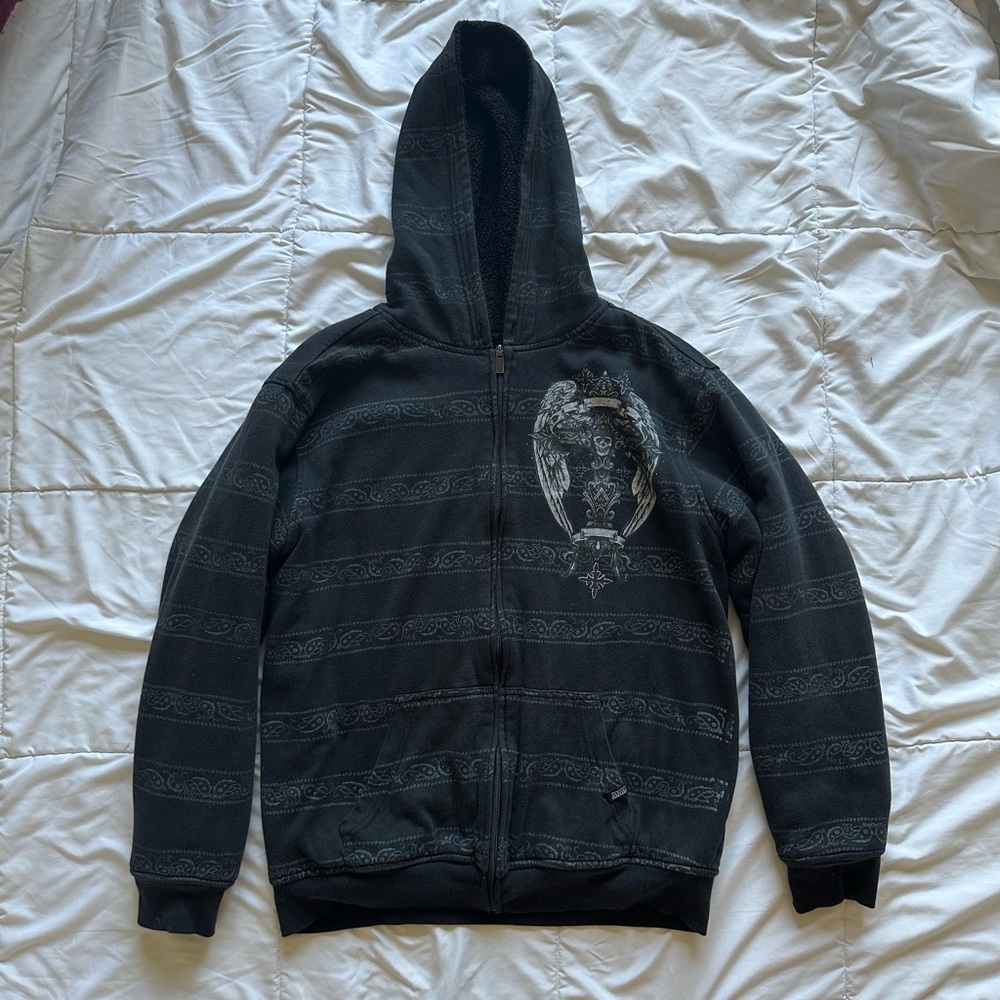 Vintage MMA Elite Zip Up Hoodie